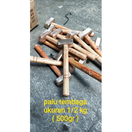 Palu tembaga 1/2 kg - palu tembaga 500 gr - palu tembaga