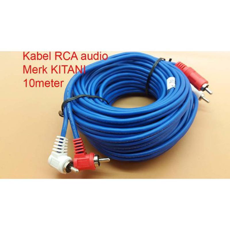 Jack Rca 2-2 / 2 Way Kitani 10 Meter