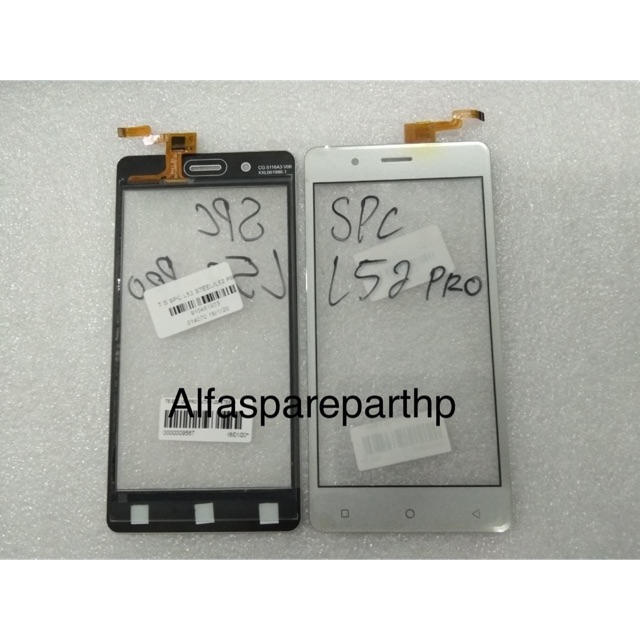 TS / TOUCHSCREEN SPC L52 PRO PUTIH