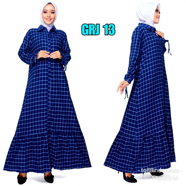 Gamis rempel/gamis flanel/gamis flanel jumbo/gamis serut/gamis jumbo/gamis rempel jumbo