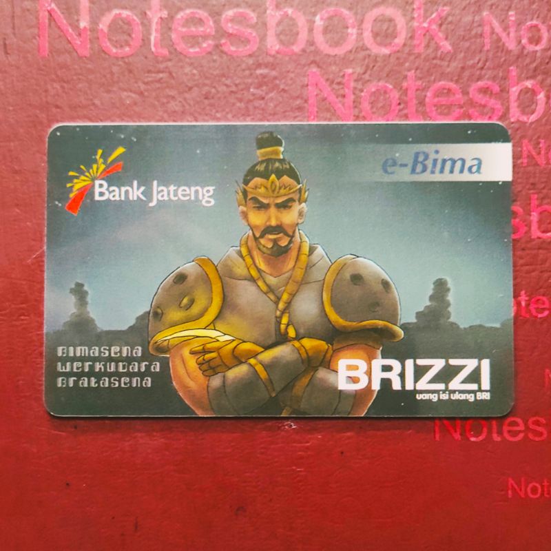 BRIZZI edisi Bank Jateng - e-Bima ORI /Like eMoney eTOLL Tapcash or Flazz