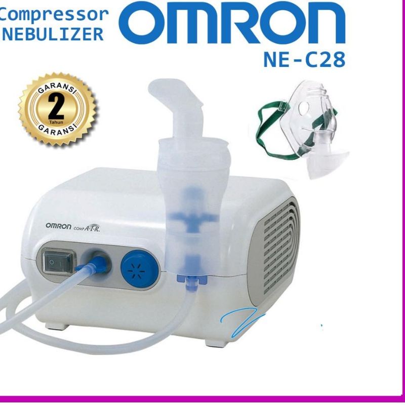 Nebulizer Omron NE C28 Original  Garansi  plus Buble Wrap