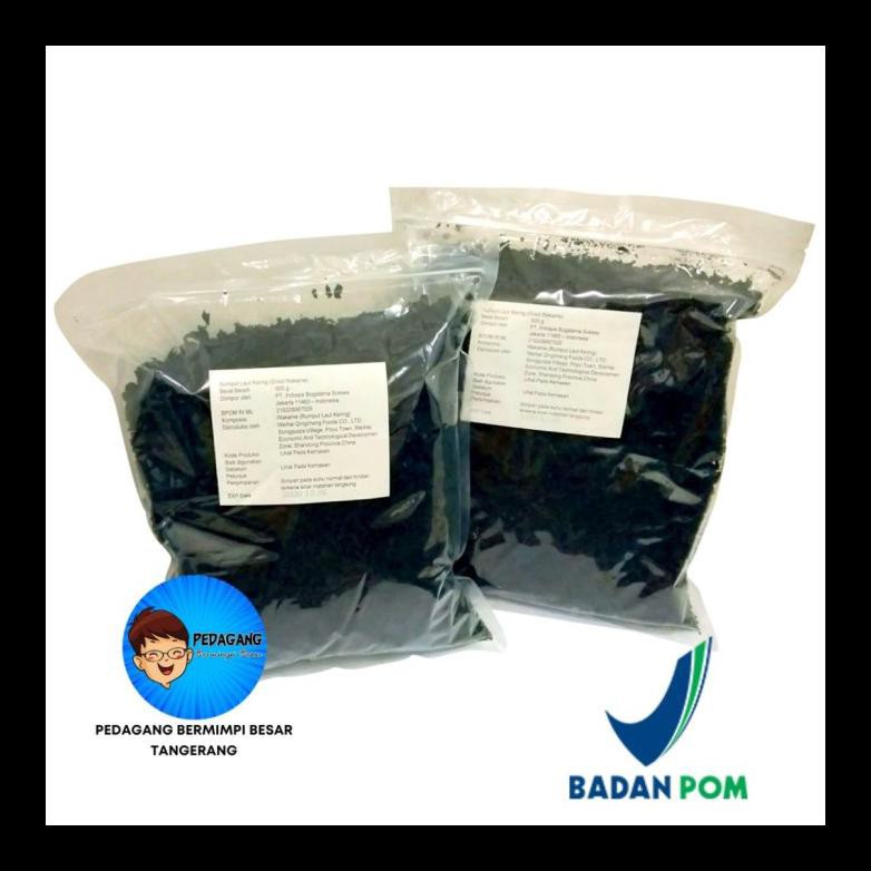 

TERBARU! DRY CUT WAKAME 500GR / RUMPUT LAUT KERING / DRIED SEAWEED 500 GRAM MURAH