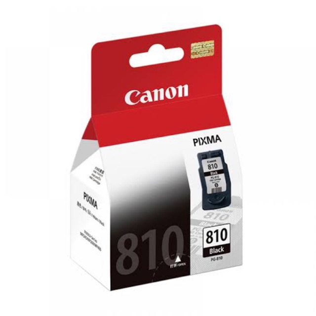 Tinta Catridge Canon PG 810 Black Original Ink Cartridge Katrid Katrit iP2770 MP237 MP287 MX328