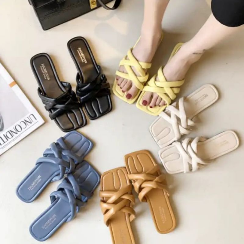 Sandal Wanita Teplek MELIA CL 18 New