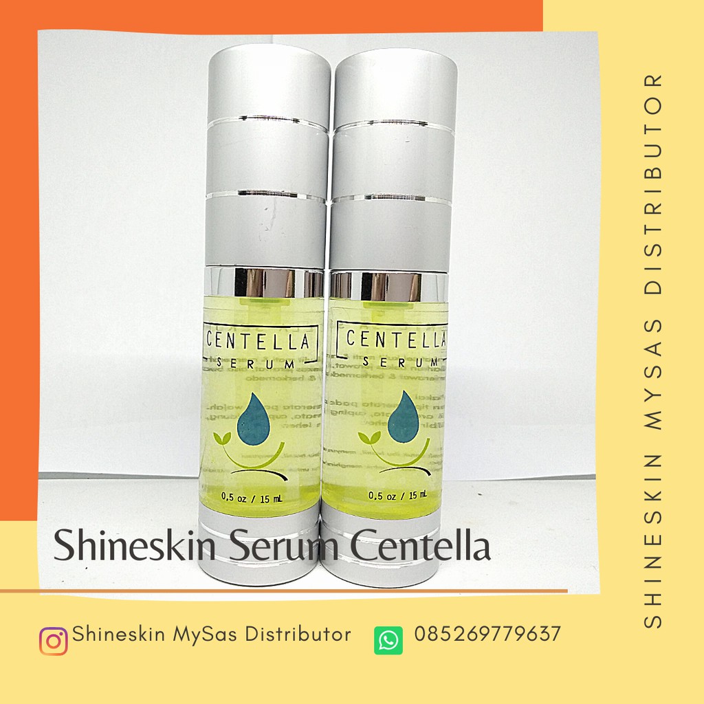 Serum Shineskin Original aneka serum whitening/ Serum Wajah/ Serum pemutih-centella