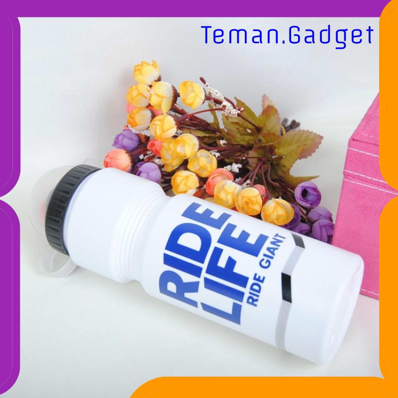 TG-IB405 TAFFSPORT BOTOL MINUM OLAHRAGA SEPEDA RIDE LIFE LOGO 750ML - 30A11