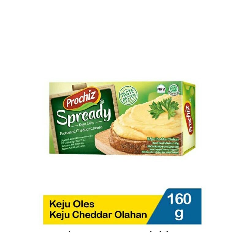 

Pro Chiz Keju Spreadable 160G