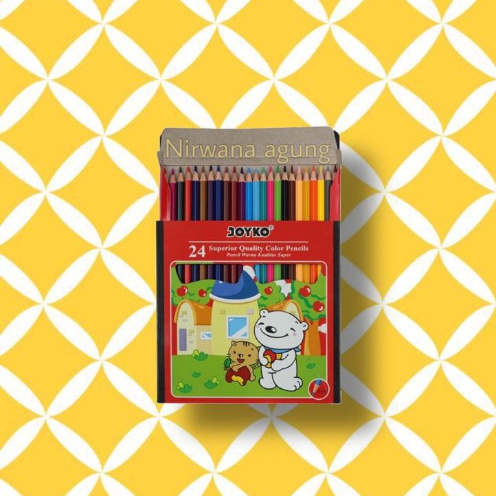 

PENSIL WARNA JOYKO CP-24PB 24 WARNA