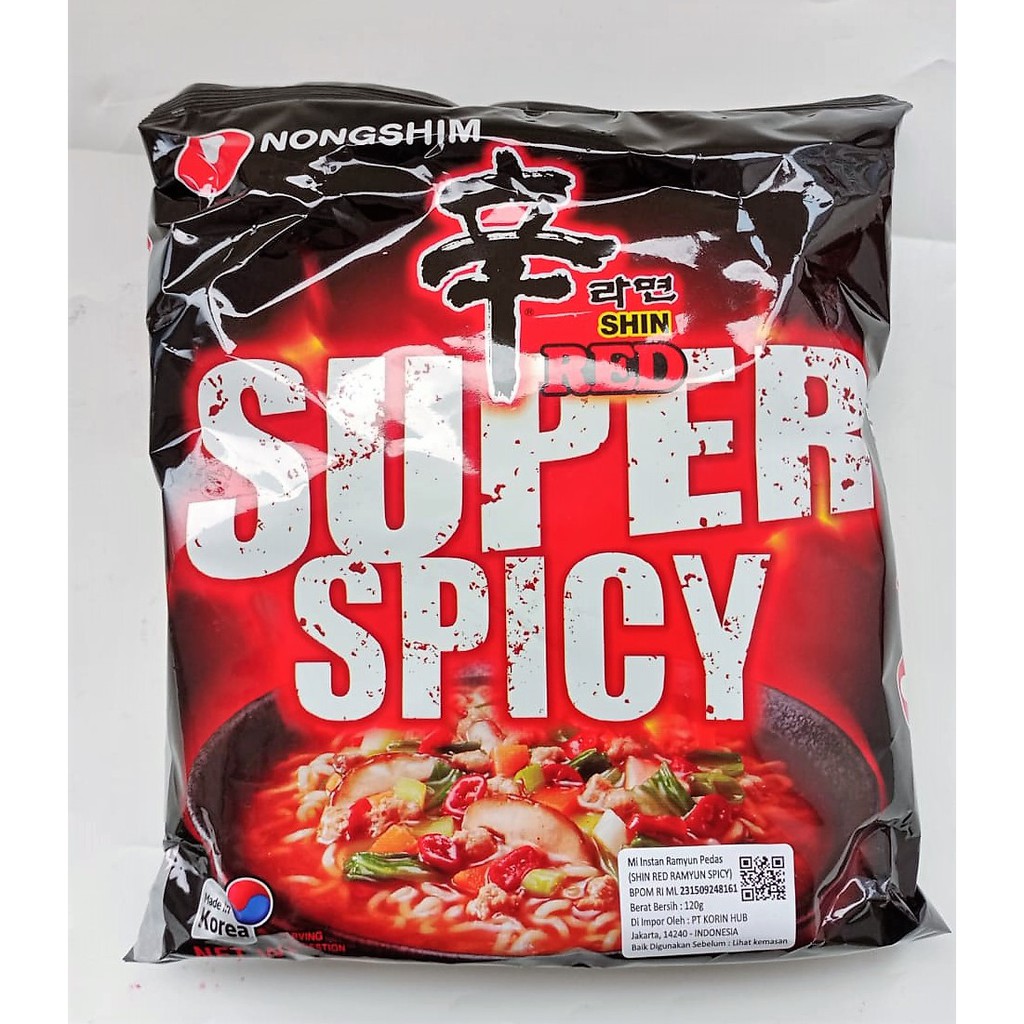 

NONGSHIM RED SUPER SPICY / MIE INSTANT RAMYUN PEDAS / MI INSTANT KOREA / MIE IMPORT