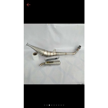 KNALPOT RCB FIZR FUL STENLIS