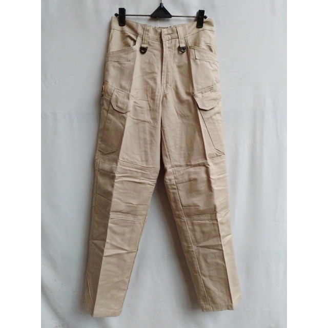 EXCLUSIVE Celana PDL (model tactical) KANVAS ~ Velcro  Blackhawk ~ KREM TERBARU