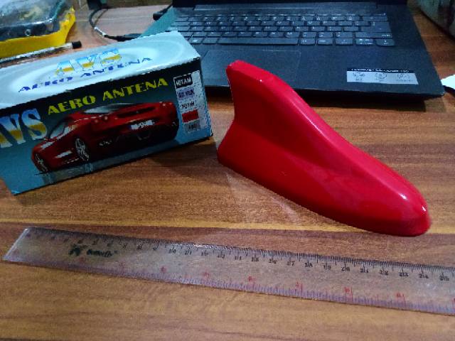 Antena Sirip Hiu MERAH Aero Antena AVS Sharkfin RED