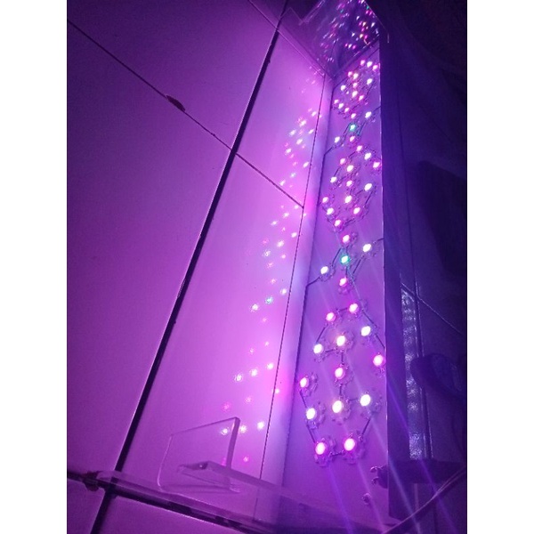 custom lampu led hpl untuk anubias dan tanaman aquascape