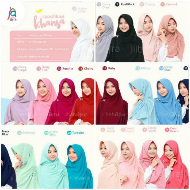 Khansa by Jilbab Afra