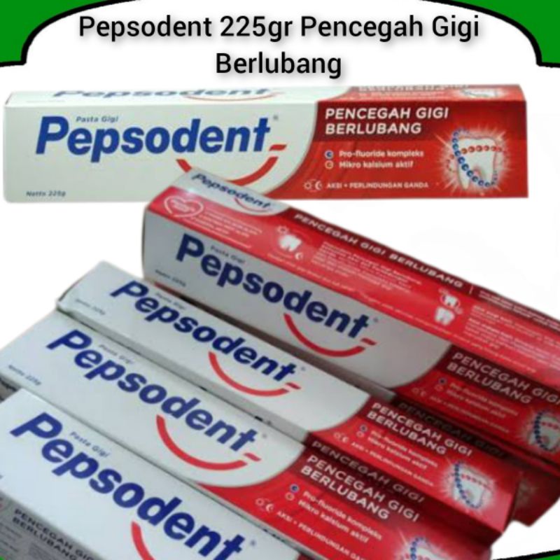 PEPSODENT 225GR PASTA GIGI PENCEGAH GIGI BERLUBANG