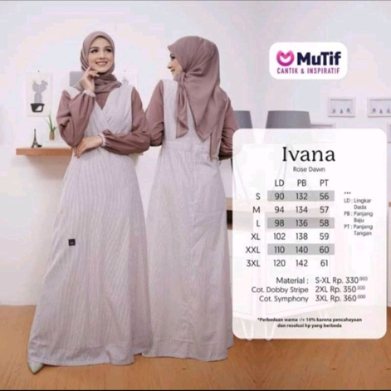 MUTIF IVANA ROSE DOWN (sale 20%)