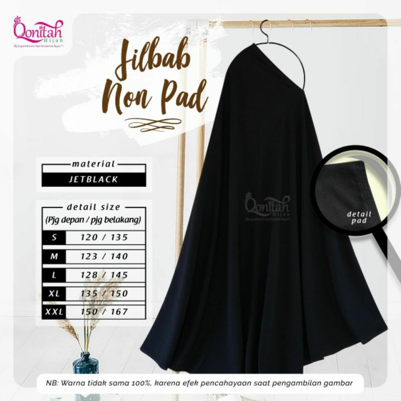 Jilbab Non Pad "QONITAH HIJAB"