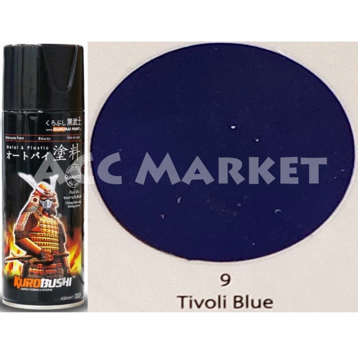 Pilox Samurai Pilok Pylox Cat Biru Tivoli Blue 9