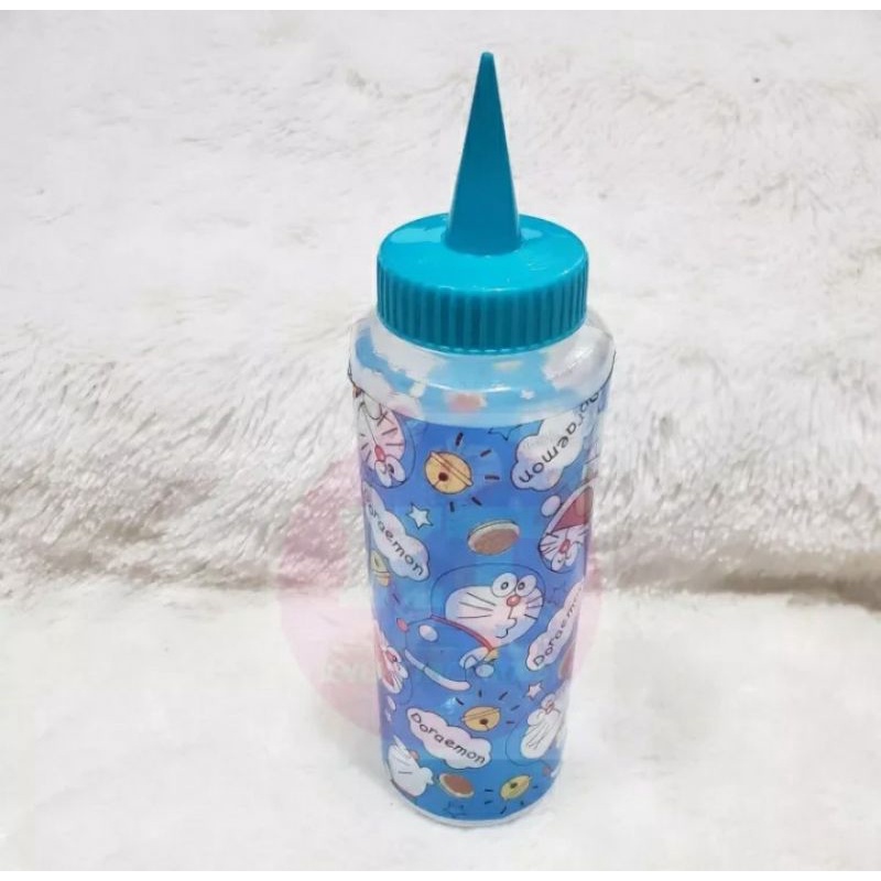 

botol saus/kecap doraemon