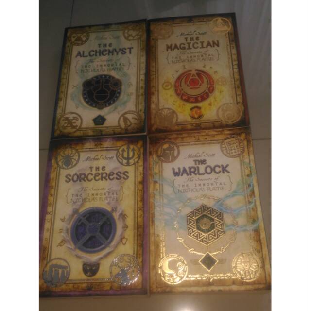 The Alchemyst, Magician, Sorceress & Warlock by Michael Scott
