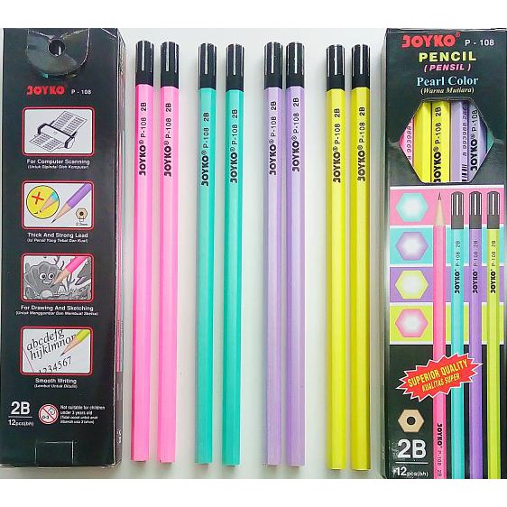 

pensil 2B / pensil joyko p - 108 PROMO SPECIAL