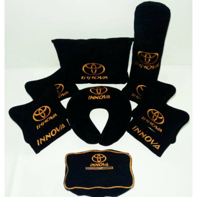 Bantal mobil Innova headrest mobil interior mobil aksesoris mobil