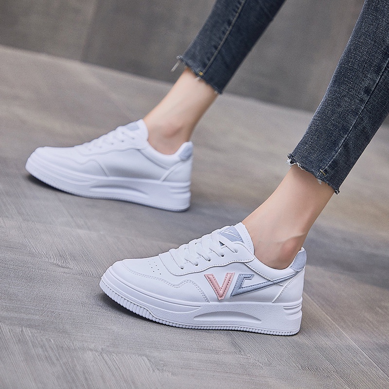 [Import] Taspopo 1026 Sepatu Sneaker Putih Wanita