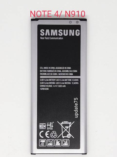 Baterai Samsung NOTE 4  N910  EB-BN910BBE original