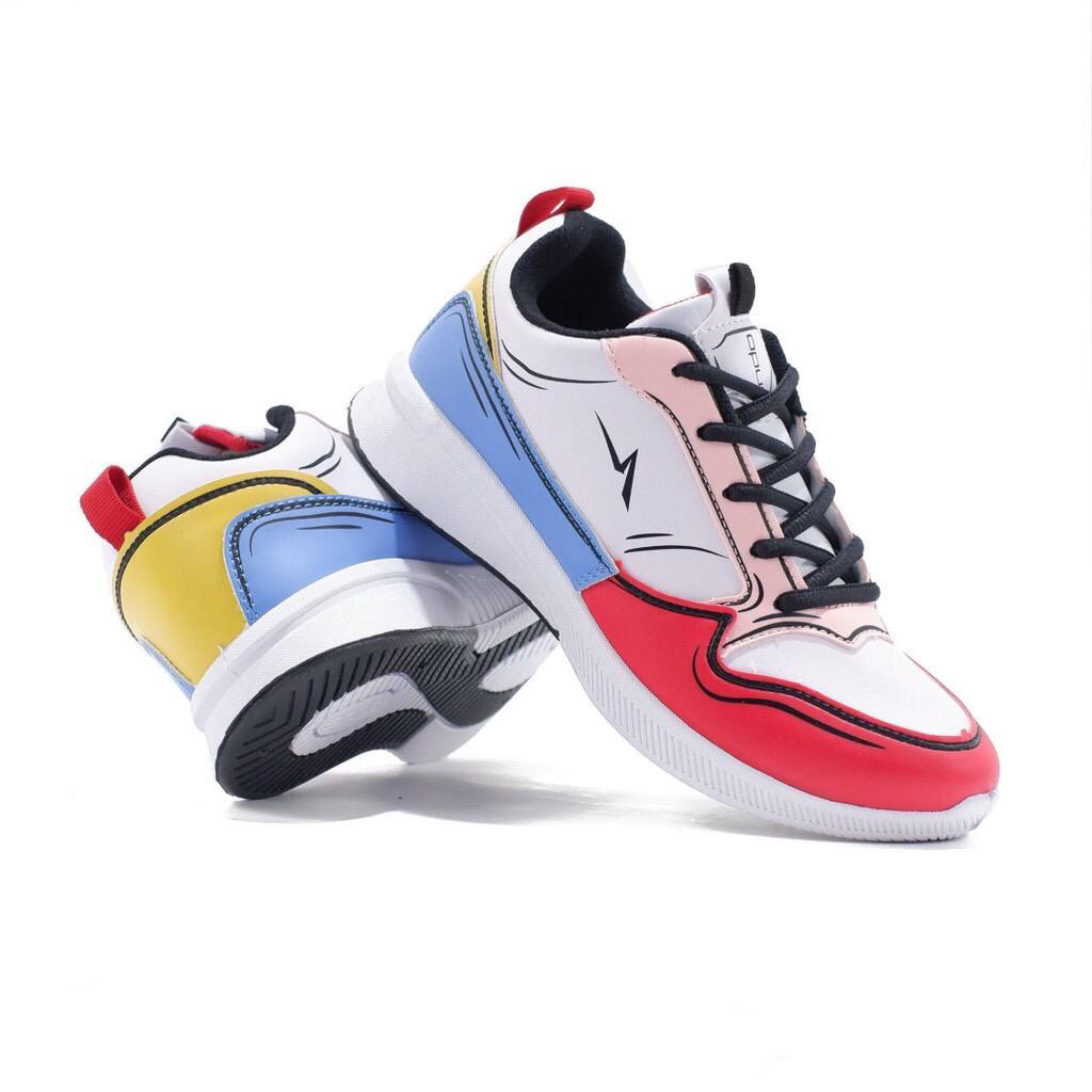 Sepatu Sneakers Wanita ANDO Pop Art Ruby Ukuran 36 - 41