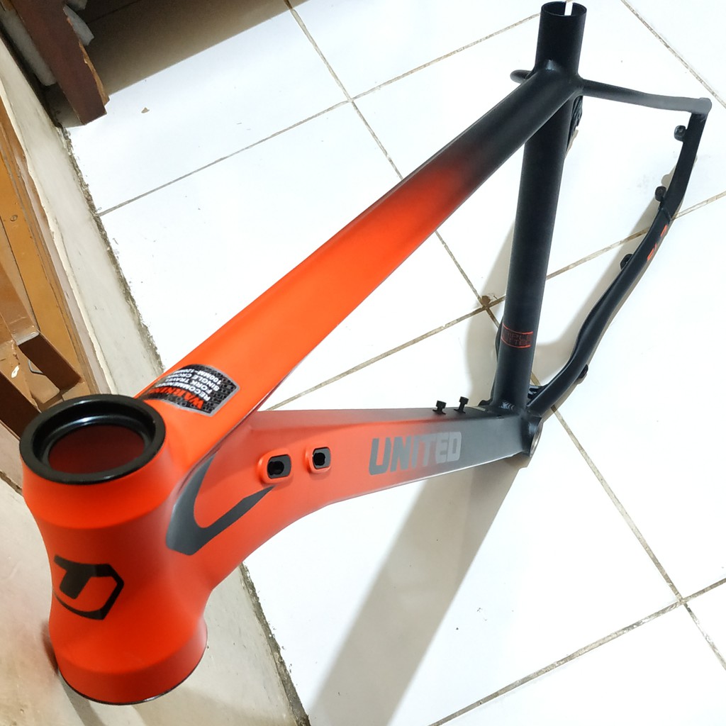 Frame Rangka United SL7 United 27.5 alloy MTB Sepeda Gunung