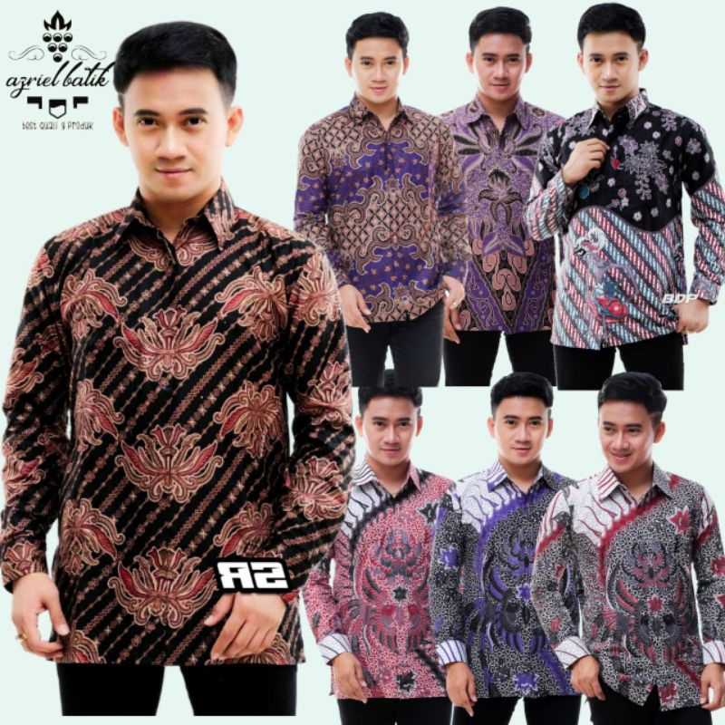 kemeja batik size M L XL XXL