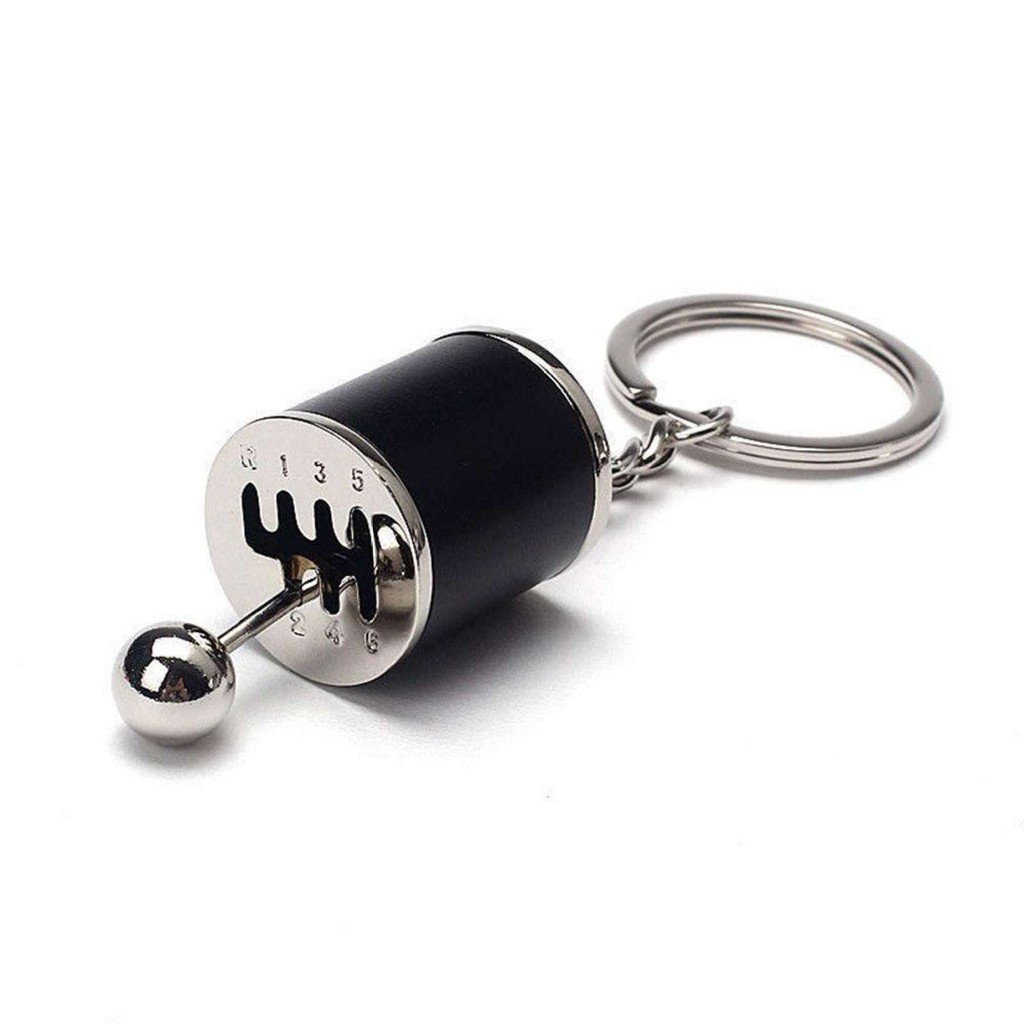 Gantungan Kunci Gear Box Mobil Untuk Pria Wanita Imitasi 6speed Manual Car Styling Keyring Gear Knob Shift Gearbox Stick Hadiah Car Interior Keyring Keyfob Gantungan Kunci