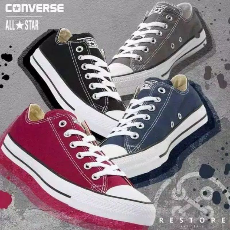 Sepatu converse sepatu kelasik/sneakers.bisa cod