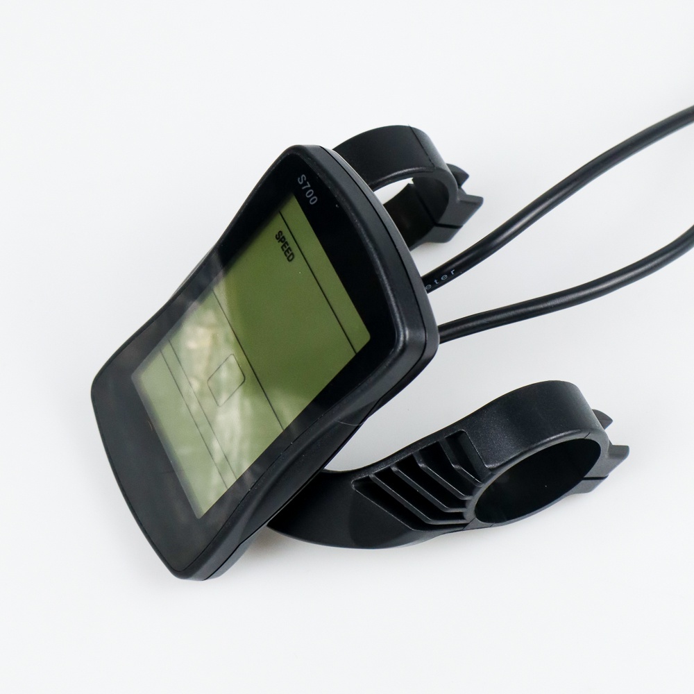 Speedometer LCD Screen Sepeda Listrik For Lankeleisi T8 XC4000 XT750 Elite/Sports - S700 - Black