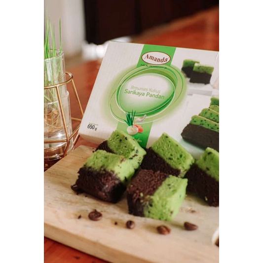 Amanda Brownies Sarikaya Pandan