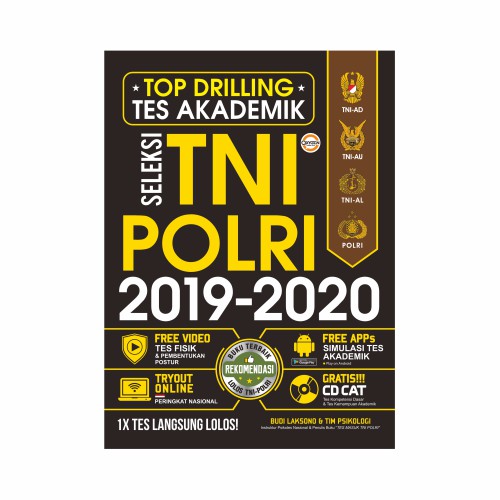 Asli Buku Tni Polri Terbaru Top Drilling Tes Akademik Seleksi Tni Polri 2019 2020 Shopee Indonesia