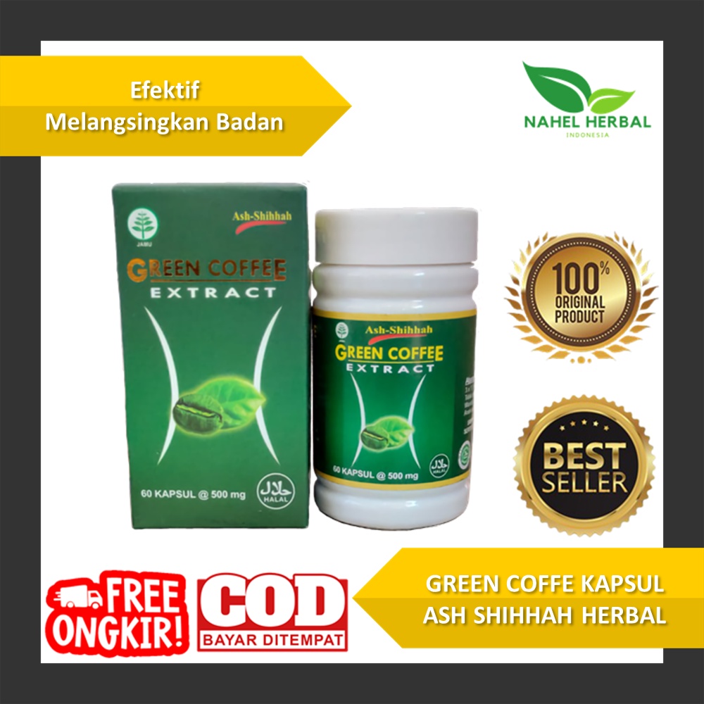 Promo Gratis Ongkir - Cod Kapsul Pelangsing Perut Green Coffee 100% Original Ampuh BPOM - Pelakor Ob