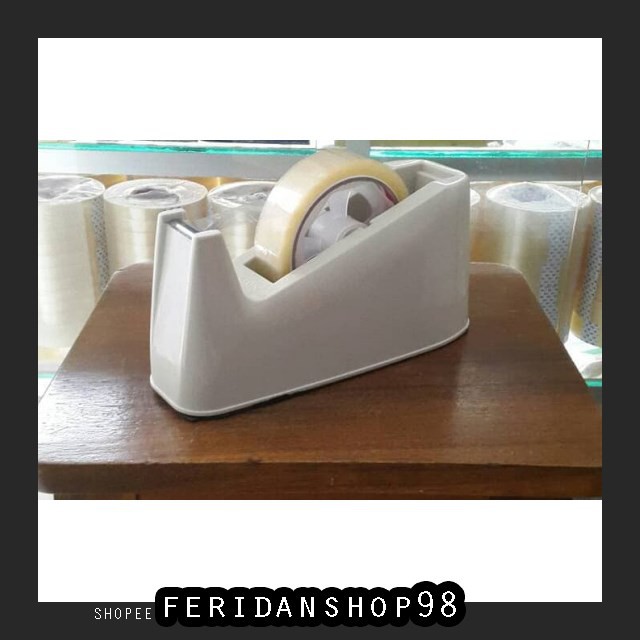 

FS1327 SELOTIP & DOUBLE TAPE DISPENSER SELOTIP ATK ALAT PEMOTONG SELOTIP BY FERIDANSHOP98