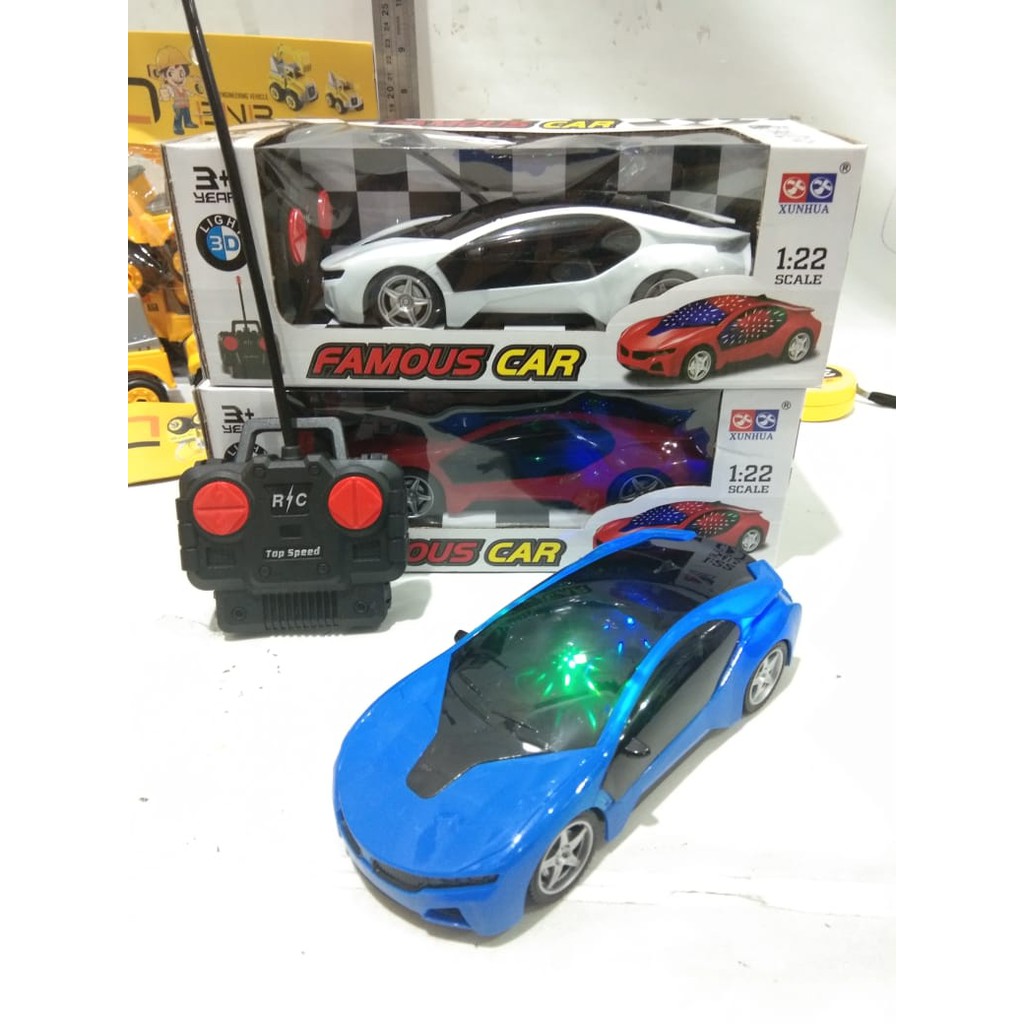 Mainan Mobil Remote Control - RC murah - mobil remot Control Super Speed Superheroes Series - 965D / v535