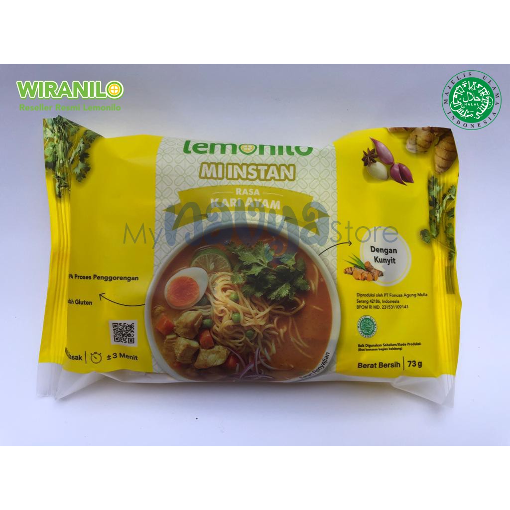 

Lemonilo Mie Kuah Rasa Kari Ayam