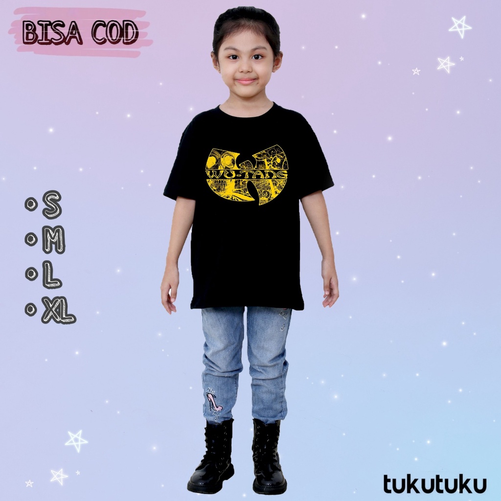 Kaos Anak Group Hip Hop Wutang Clan