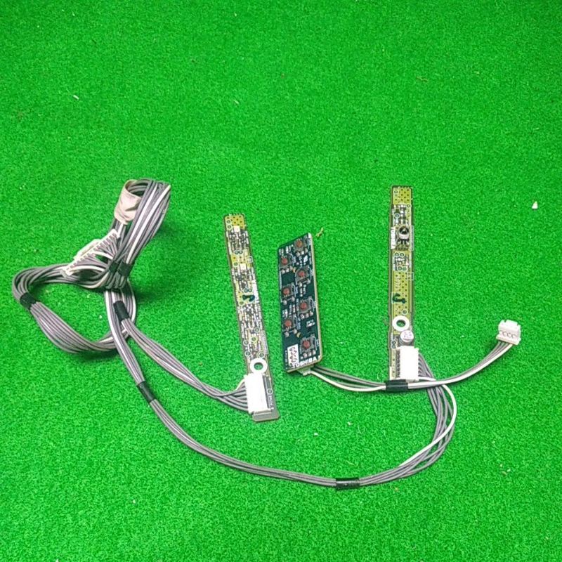 tombol manual+sensor TV lcd Toshiba 42cv600e