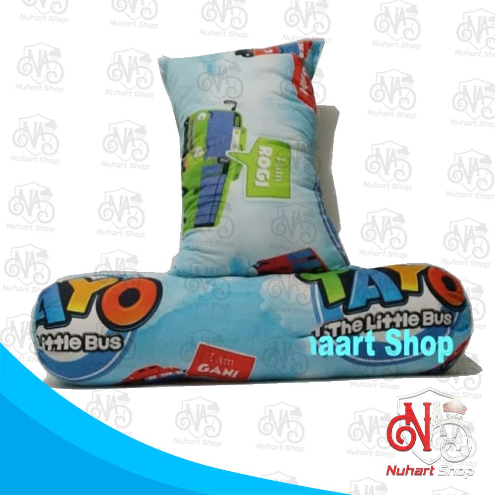 1 Set Bantal Dan Guling Dacron Termurah Kualitas Premium