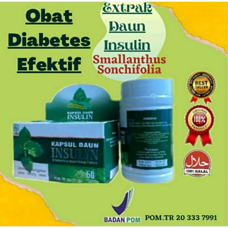 Kapsul Daun Insulin Original