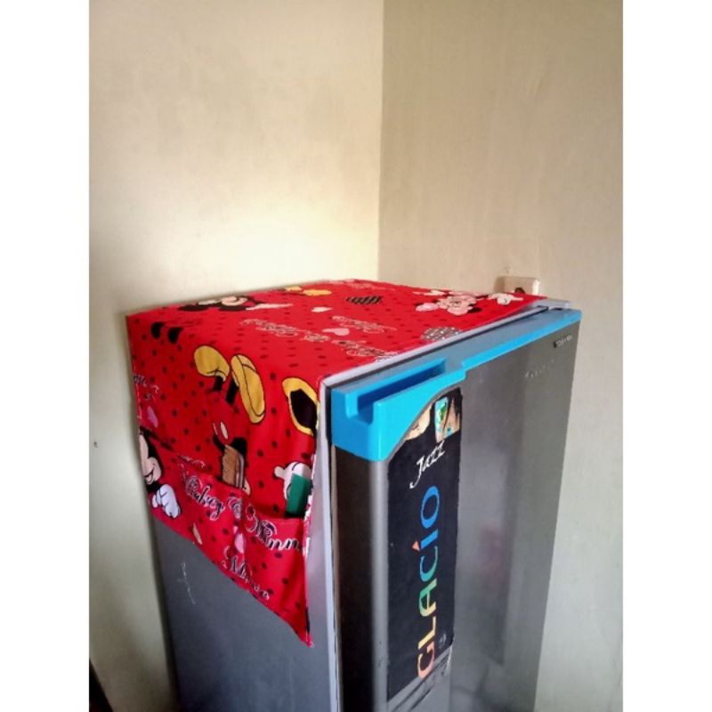 TAPLAK KULKAS/COVER KULKAS/TAPLAK KULKAS MINIMALIS/TAPLAK LEMARI ES KARAKTER/TAPLAK KULKAS KARAKTER/