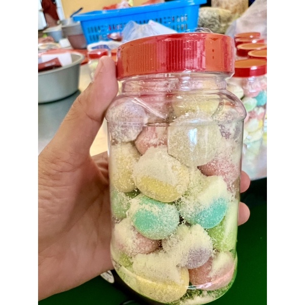 BOLA SUSU PELANGI 250gr