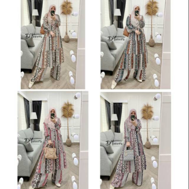 Tunik Vania set ORI DLOVERA