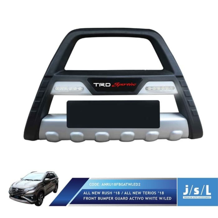 Front Bumper Guard Mobil All New Rush Dan All New Terios Tanduk Depan