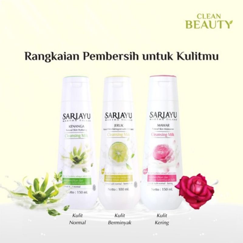 Sariayu Cleansing Milk 150ml